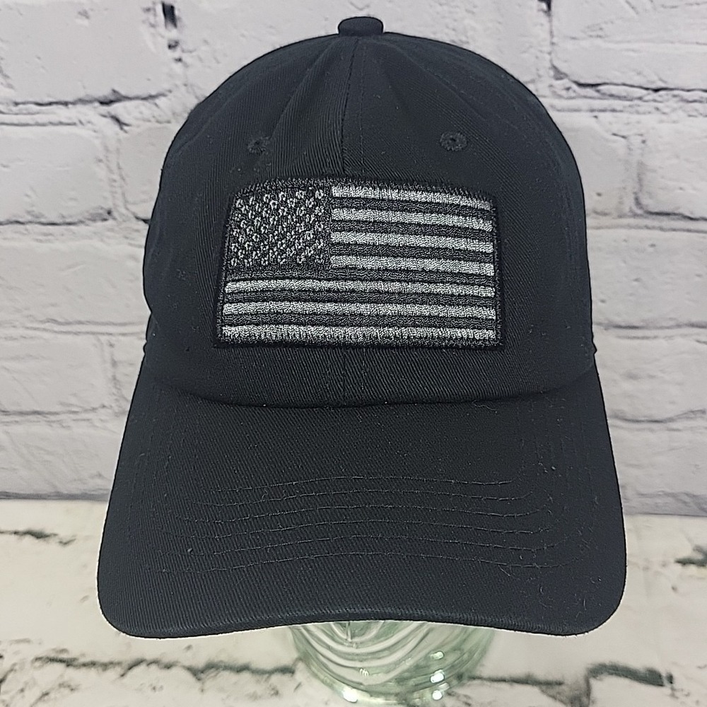 American USA Flag Hat Tactical Operator Military Strapback Baseball Cap‎